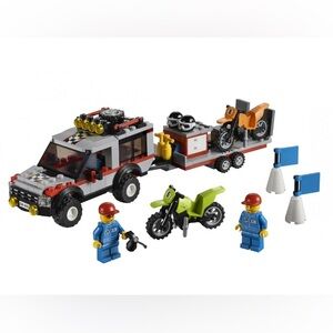 Used retired LEGO set 4433 - Dirt Bike Transporter